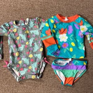 Baby girl bathing suits